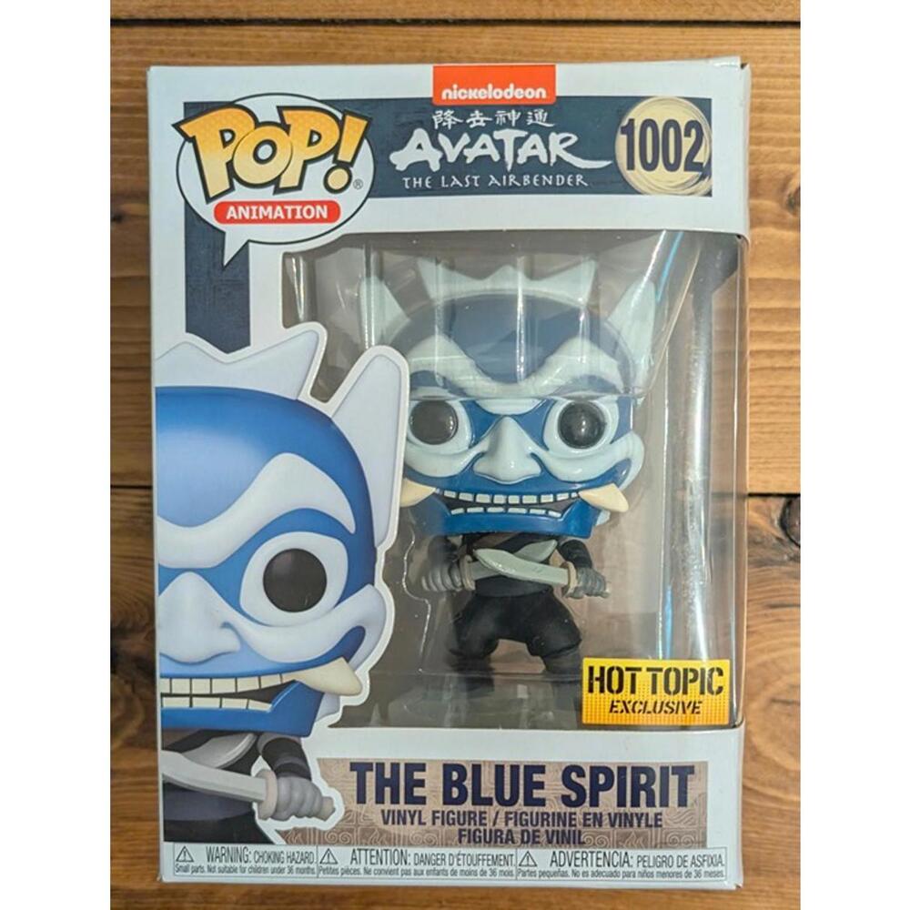 Blue Spirit Avatar Hot Topic Funko Pop # 1002